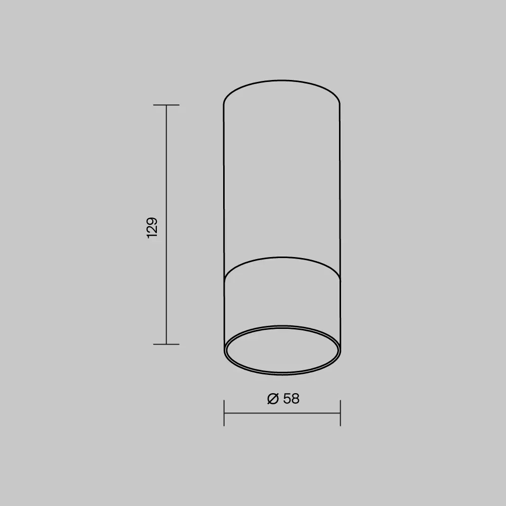 Потолочный светильник Outdoor O499CL-L5B3K