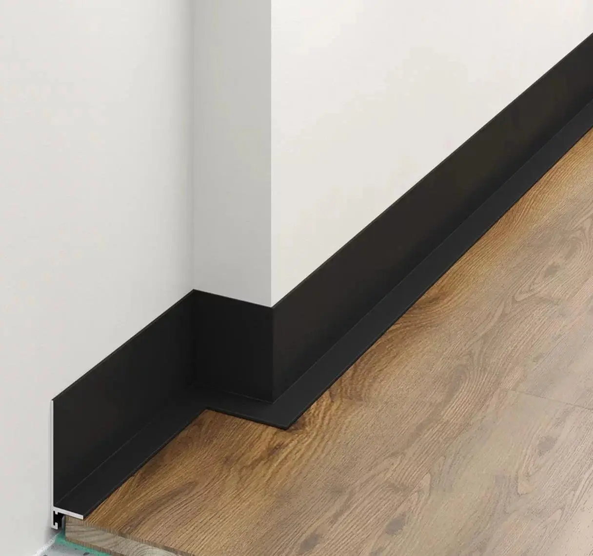 Микроплинтус Laconistiq L MAX Чёрный матовый