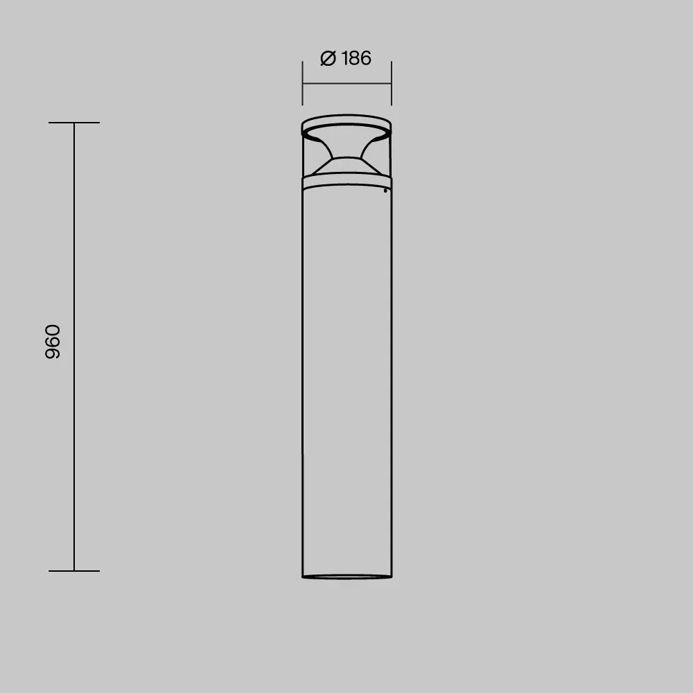 Ландшафтный светильник Outdoor O496FL-L21B3K2