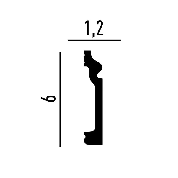 Плинтус из дюрополимера в интерьере
