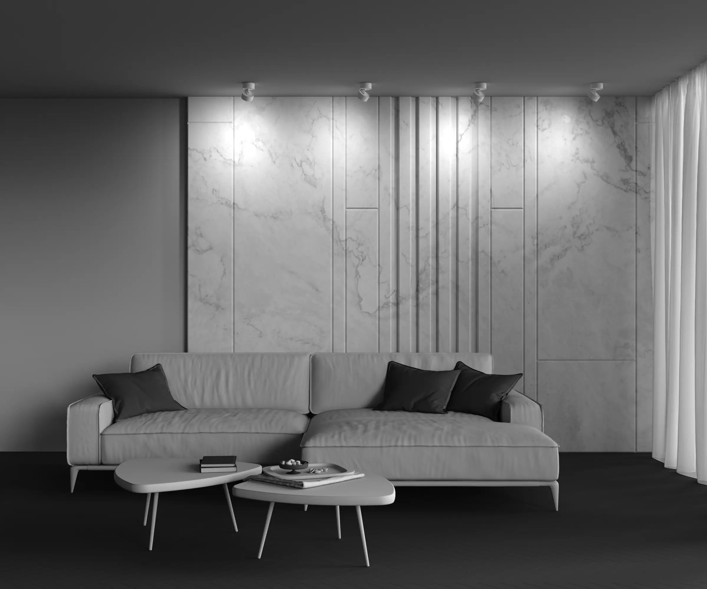 Потолочный светильник Technical C024CL-L12W3K