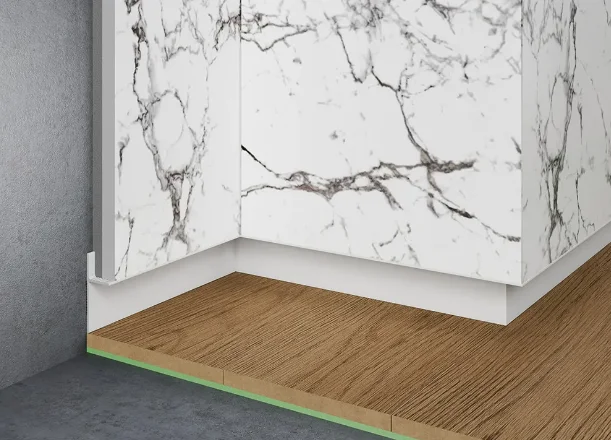 Теневой плинтус скрытого монтажа Pro Design Panel 7208 W Белый купить