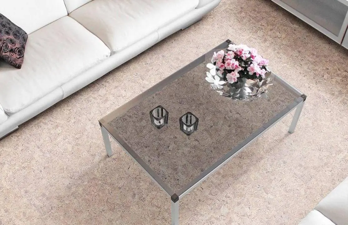 Пробковый пол на замках P999 Creme (Швейцария)