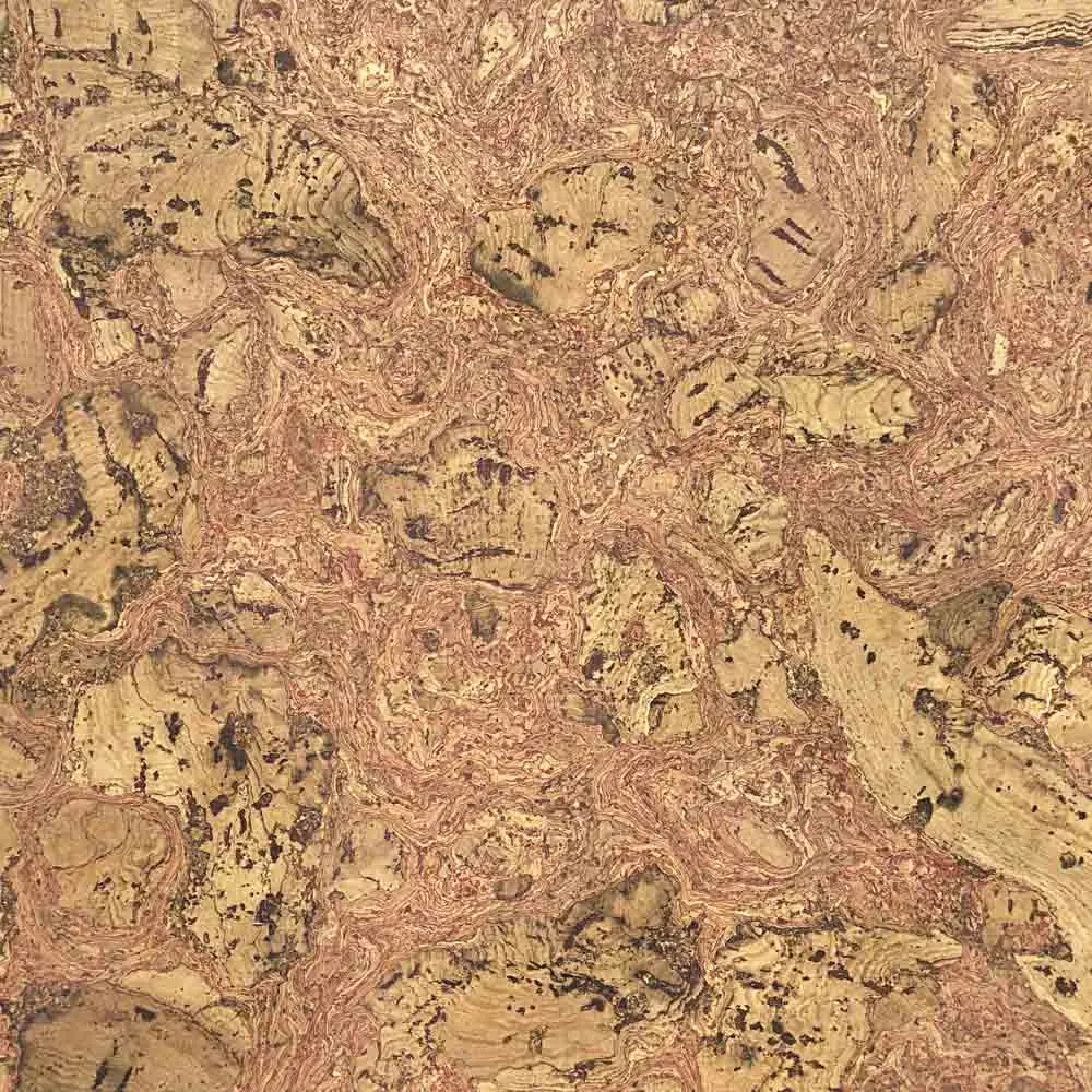 Клеевой пробковый пол 4 мм IberCork Леон Рохо 4 VG от прямого поставщика