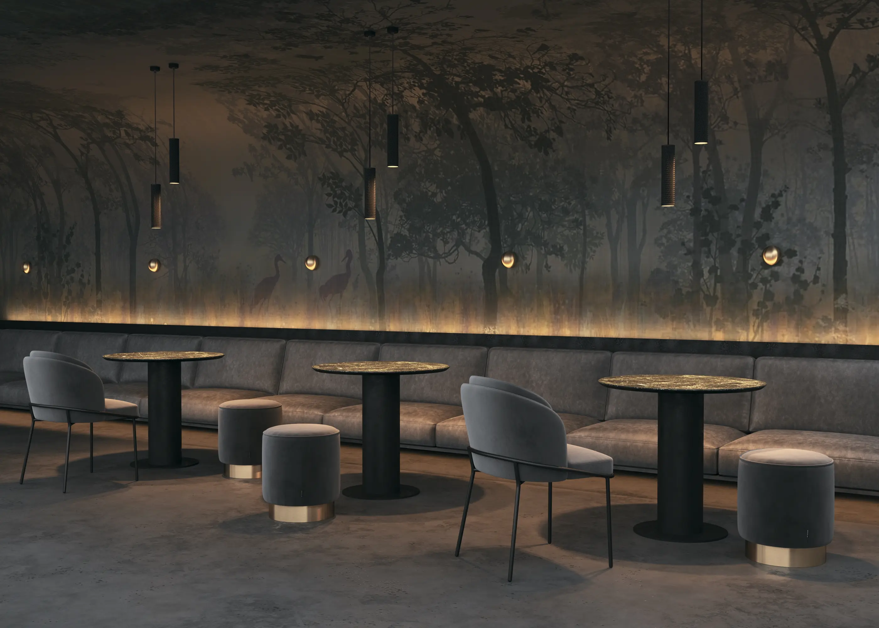 Подвесной светильник Technical P038PL-01B