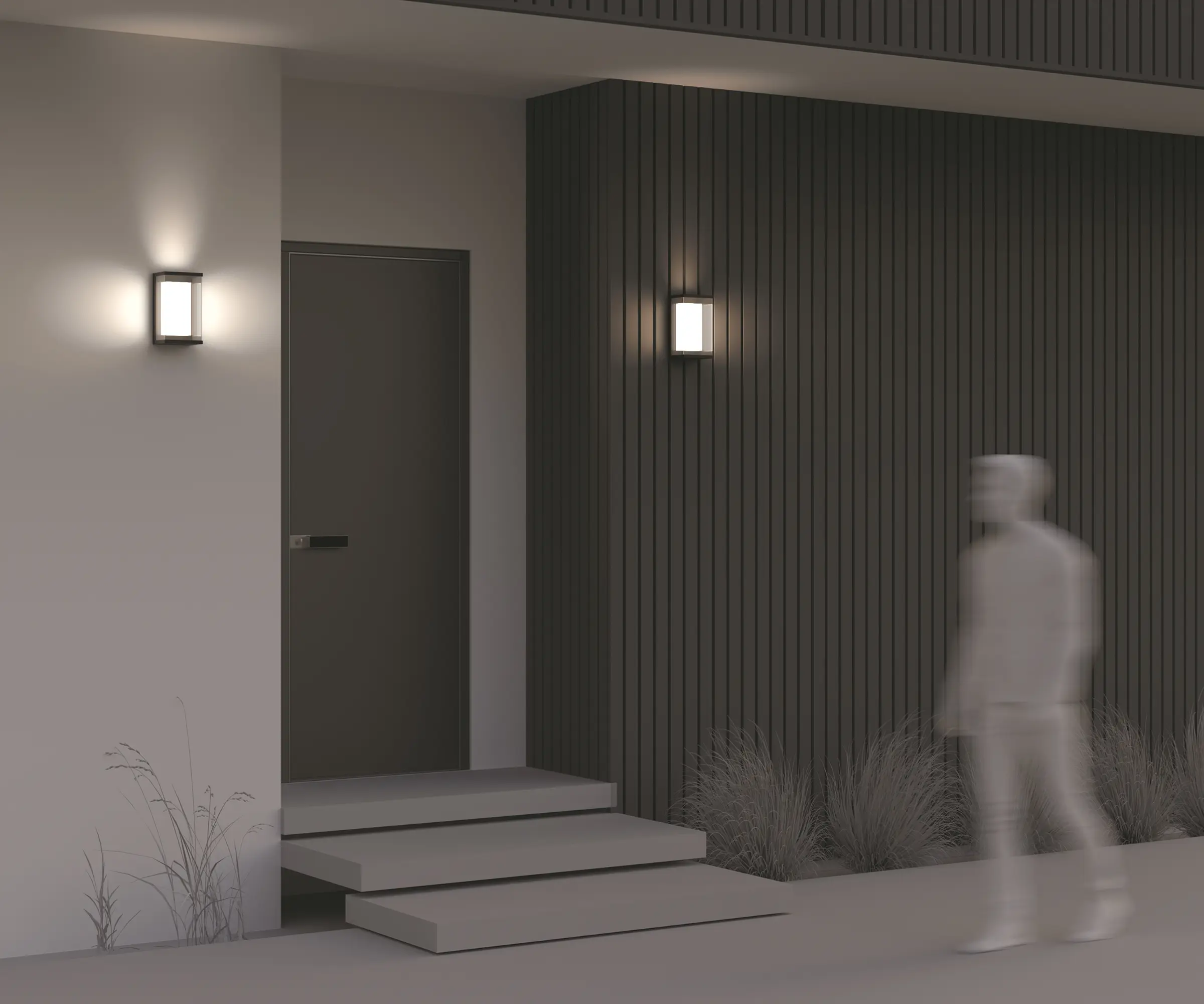 Настенный светильник (бра) Outdoor O021WL-L10B4K