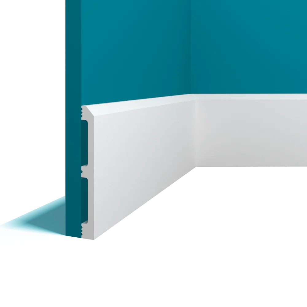 Плинтус из дюрополимера в интерьере