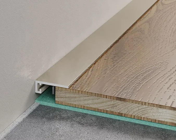 Микроплинтус Laconistiq MICRO 11 MINI Светлое золото