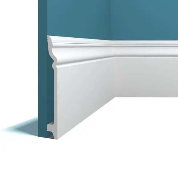 Плинтус из дюрополимера в интерьере