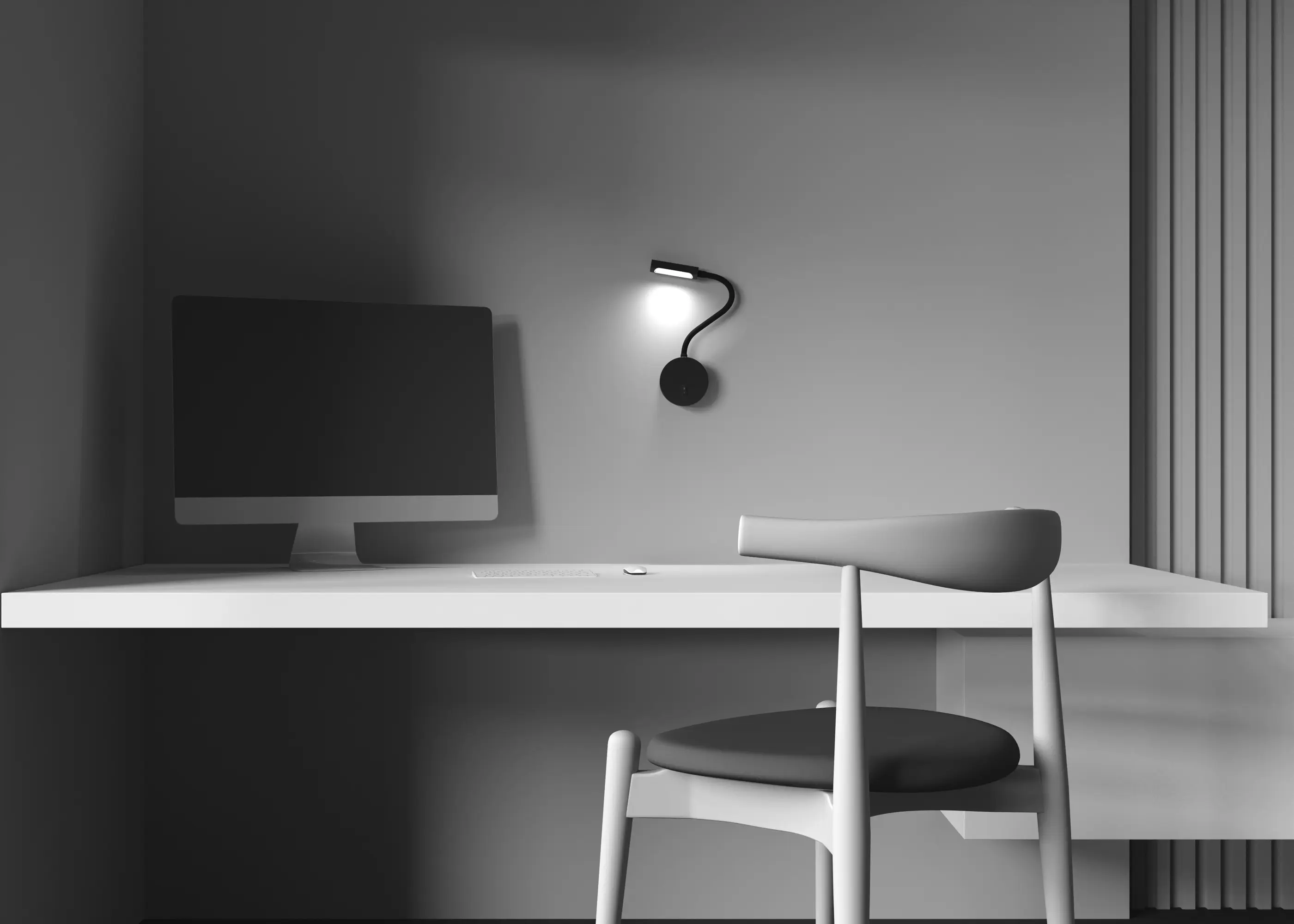 Настенный светильник (бра) Technical C035WL-L3B3K