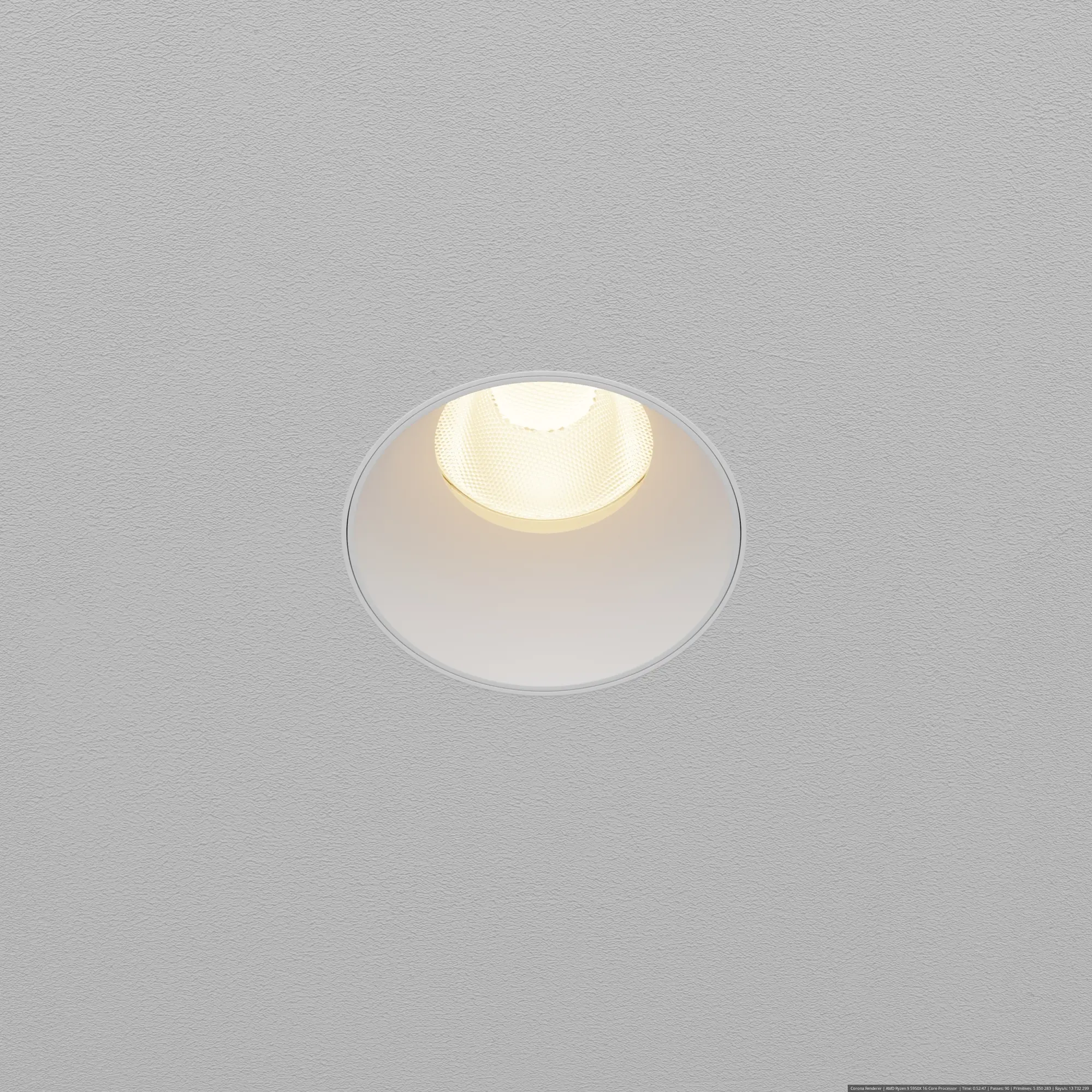 Встраиваемый светильник Technical DL119-10W-3K-TRS-W