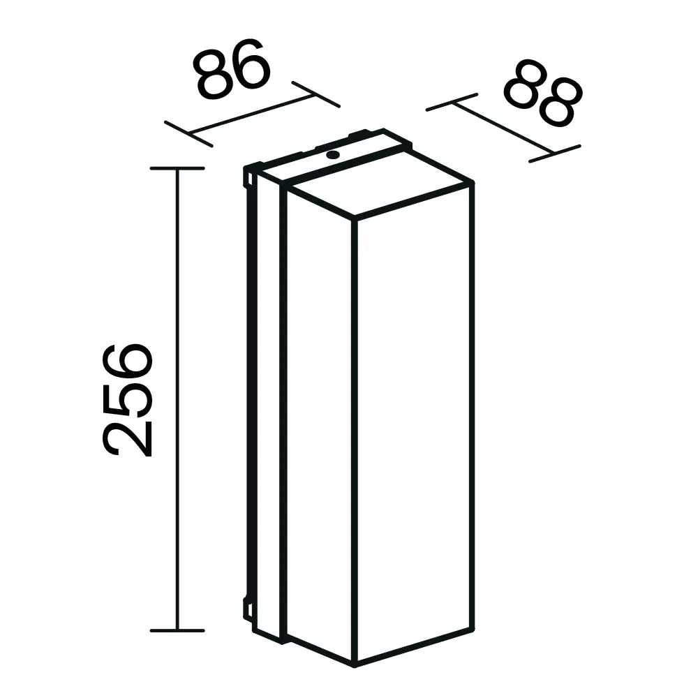 Настенный светильник (бра) Outdoor O450WL-01GF