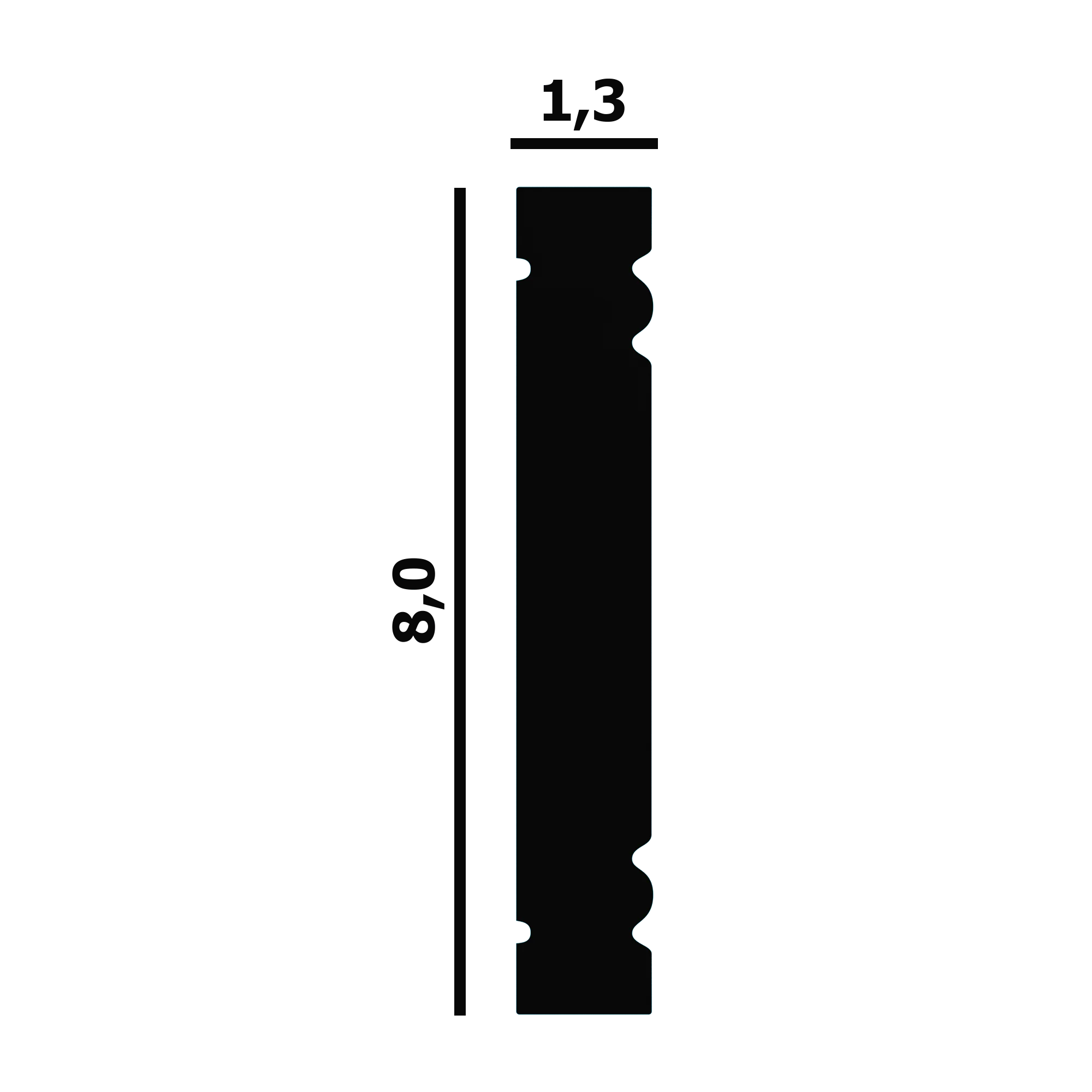 Молдинг P78 Перфект Плюс лепнина