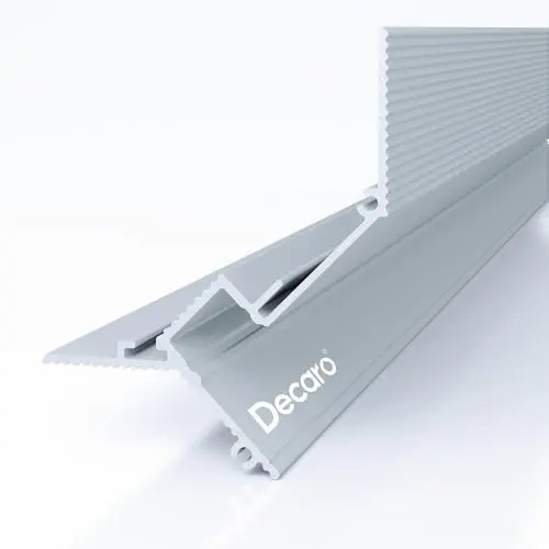 Потолочный профиль Decaro D005 под покраску алюминий