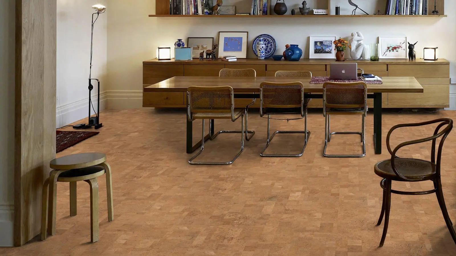 4 мм клеевой пробковый пол Wicanders J39001 Identity Natural от прямого поставщика