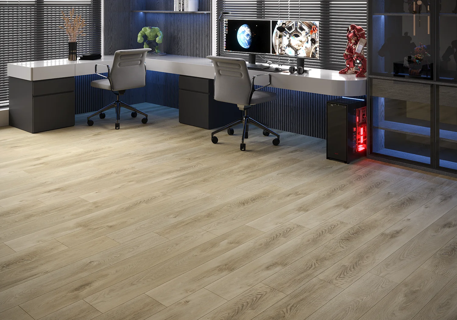 Кварцвиниловая плитка Art Tile Premium 153-2 ATP Дуб Монца купить