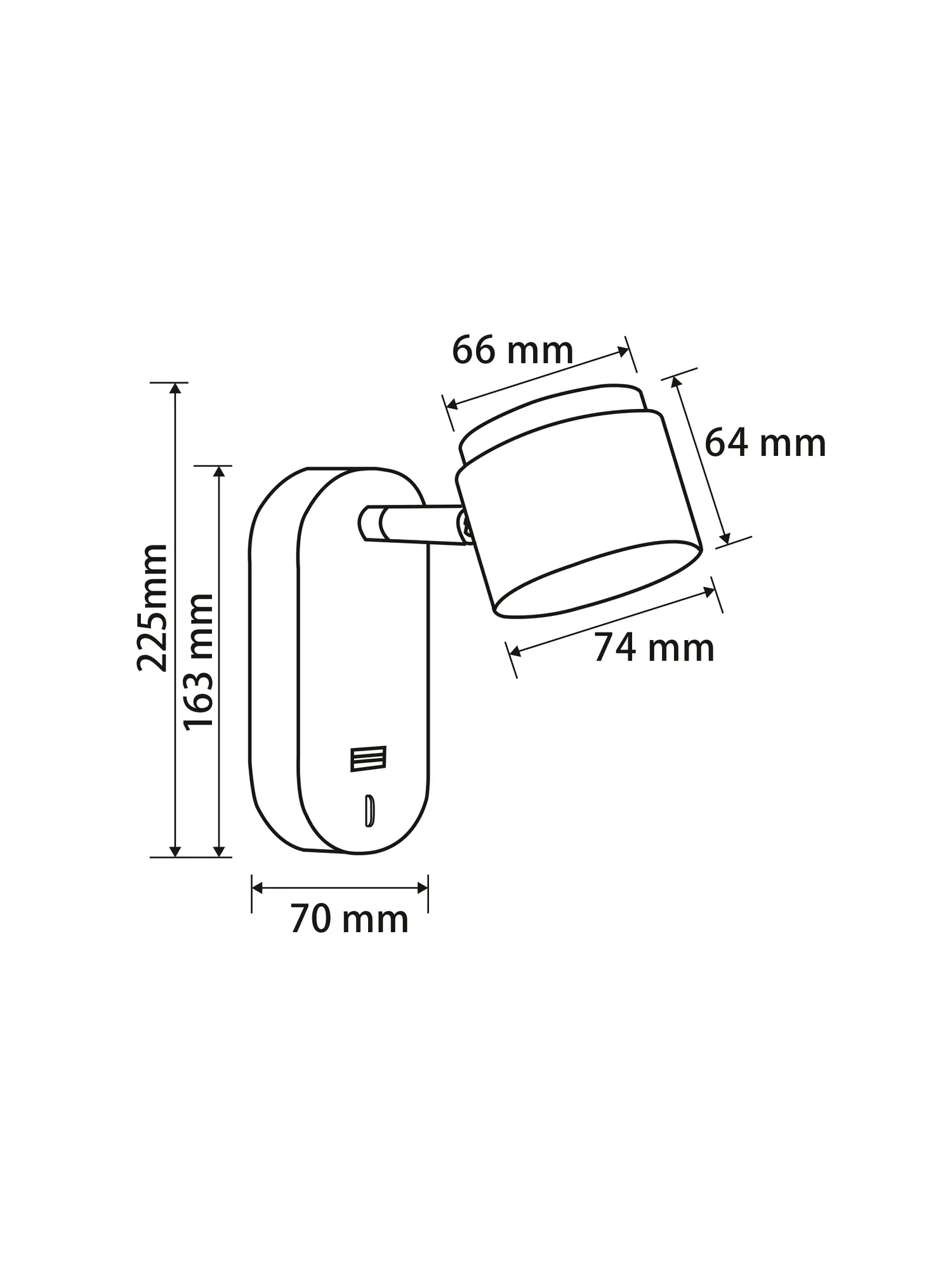 Настенный светильник (бра) Freya FR10004WL-L4W