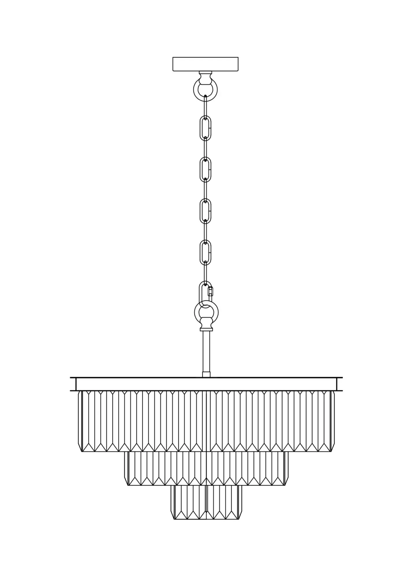 Подвесной светильник Maytoni MOD085PL-07BS