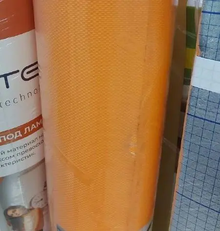 Подложка под кварцвинил Alpine Floor Orange Premium IXPE 1,5 мм для ламината SPC