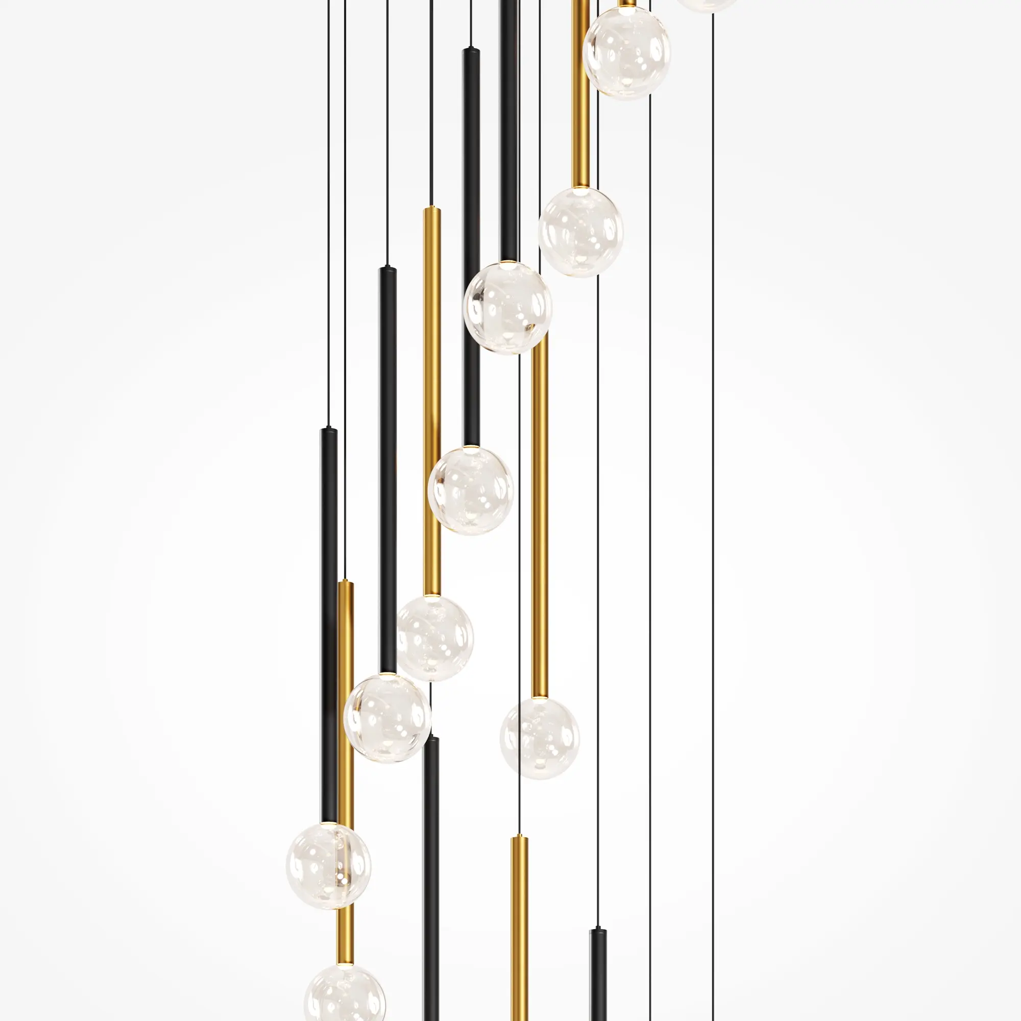 Подвесной светильник Maytoni MOD383PL-L40BBS3K