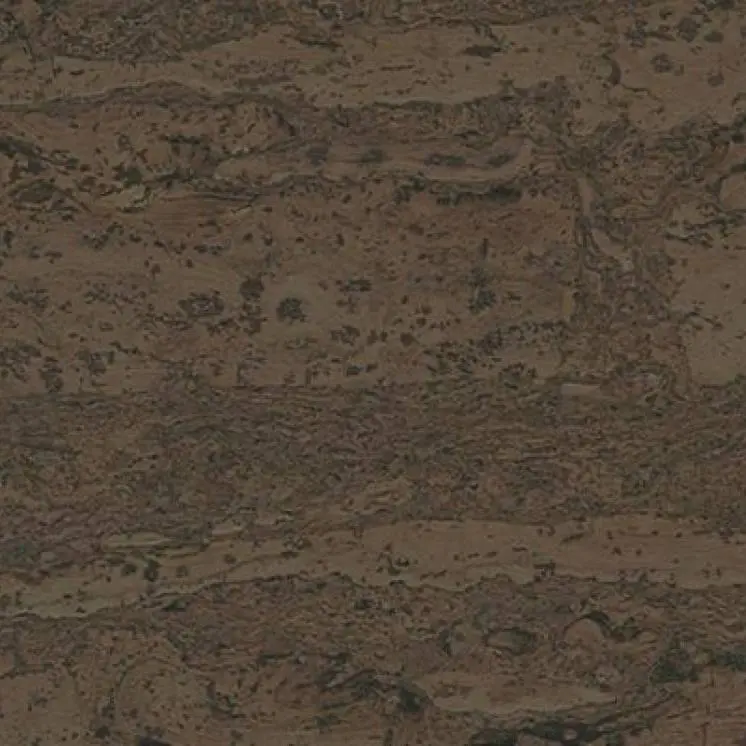 Пробковый пол на замках Comprido Brown плюсы