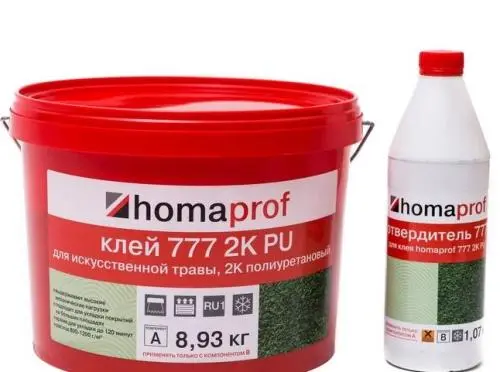 Двухкомпонентный клей для искусственной травы Homakoll 777 2K PU по низким ценам