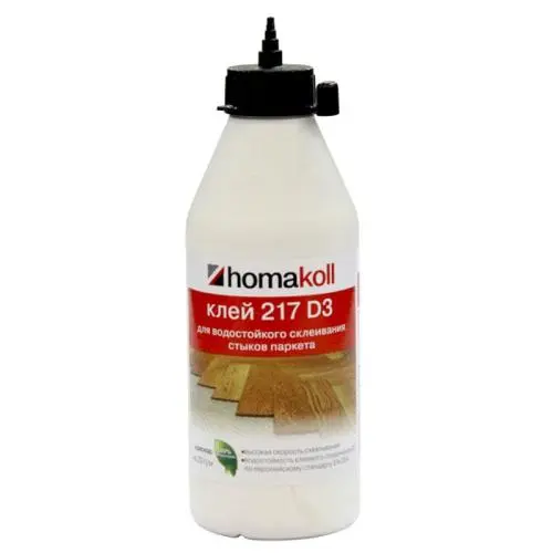 Клей для стыков паркета Homakoll 217 D3 0,5 кг по низким ценам