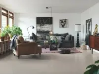 Плитка ПВХ Pergo Tile Glue V3218-40144 Бетон Теплый Бежевый недорого