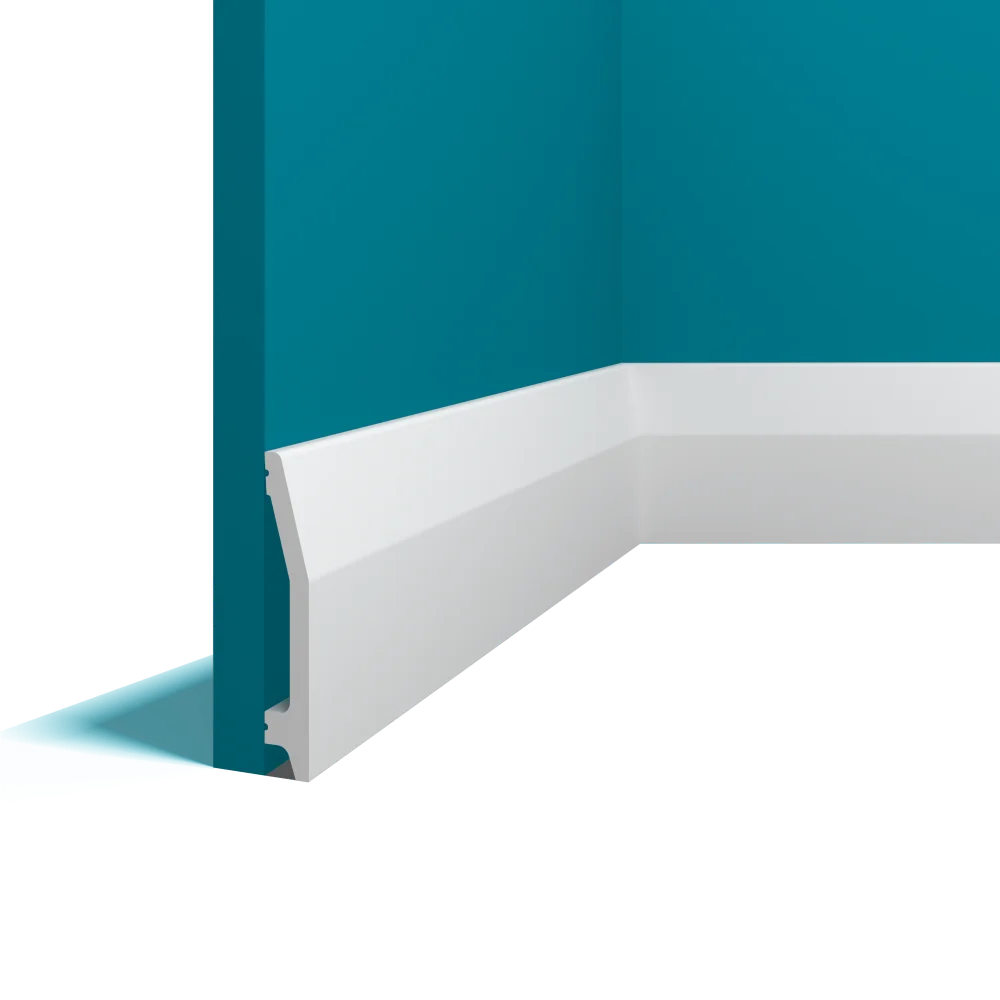 Плинтус из дюрополимера в интерьере