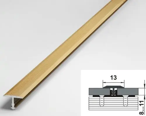 Порог одноуровневый стыкоперекрывающий Лука ПС-09 081 Сосна
