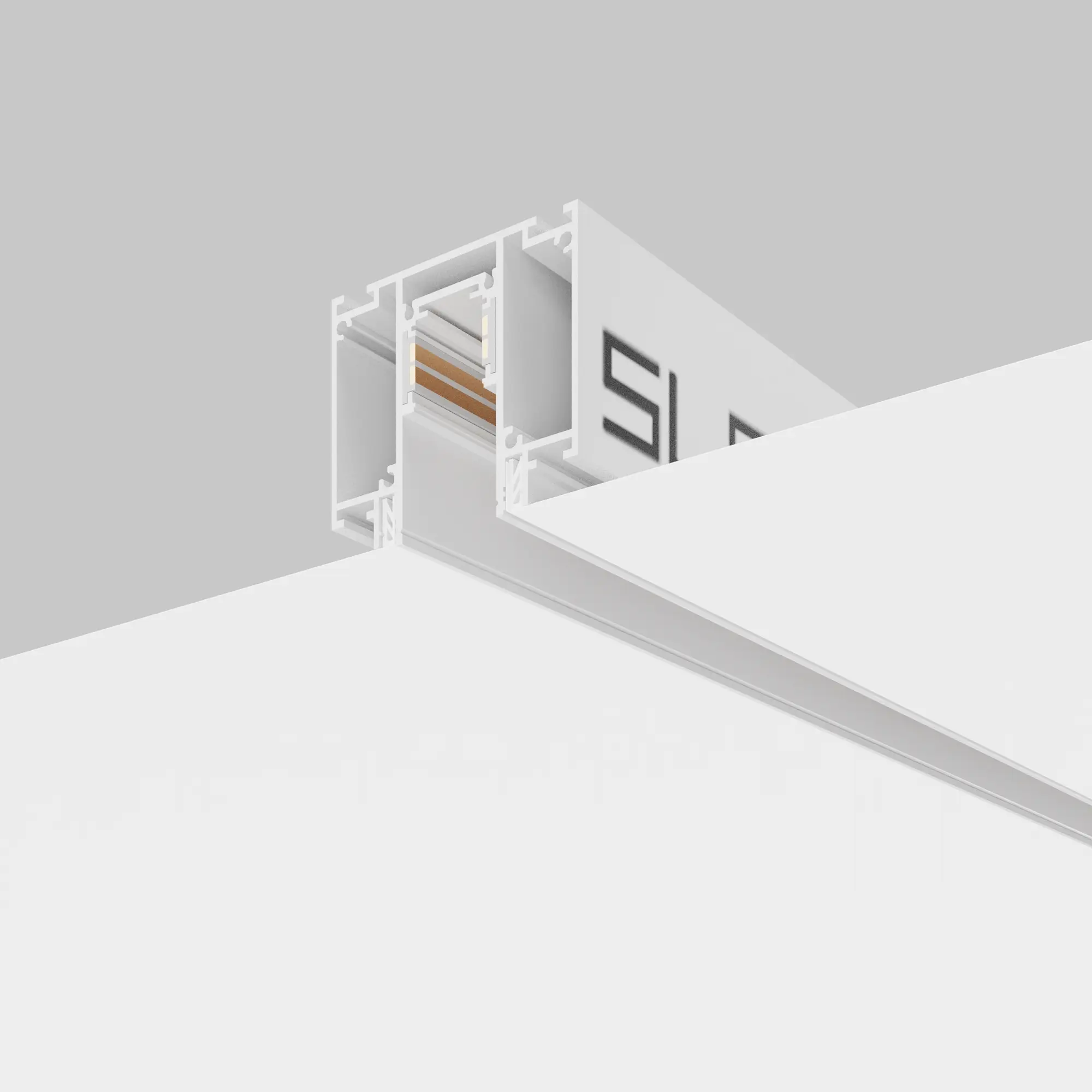 Шинопровод встраиваемый для натяжного потолка Technical TRX034D-422W
