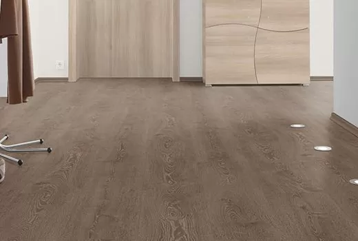 Пробковый пол с фотопечатью Egger Large EPC007 Дуб Уолтем коричневый в Москве