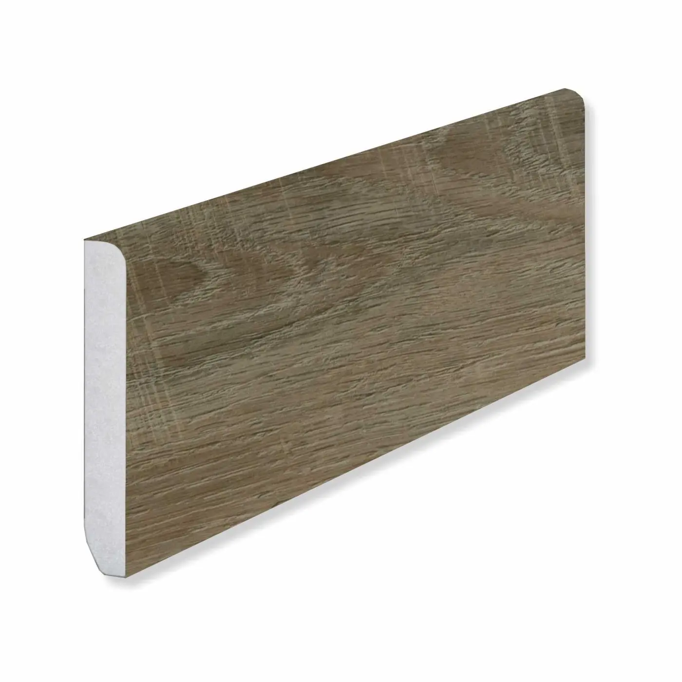 Кварцевый плинтус Fargo 33-62W921 Дуб Кальвадос градиент купить к ламинату SPC Фарго