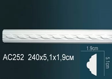 Молдинг из полиуретана Perfect AC252 цена