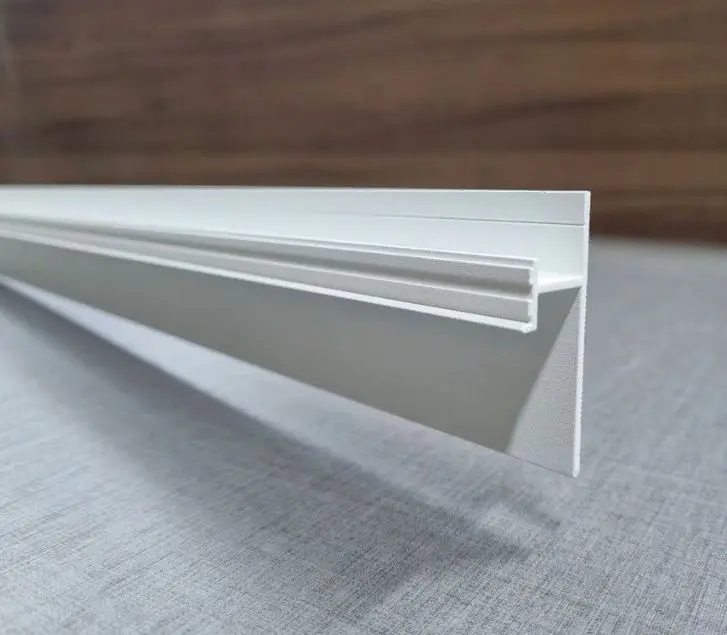 Скрытый плинтус алюминиевый Pro Design 380 белый грунт купить