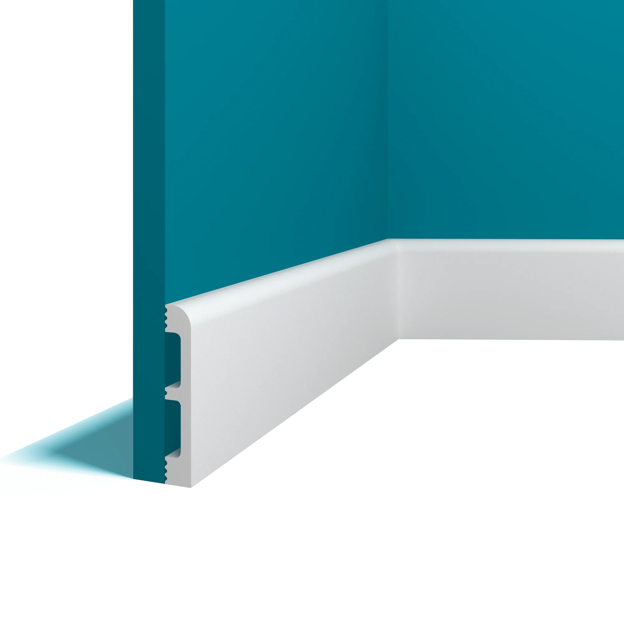 Плинтус из дюрополимера в интерьере