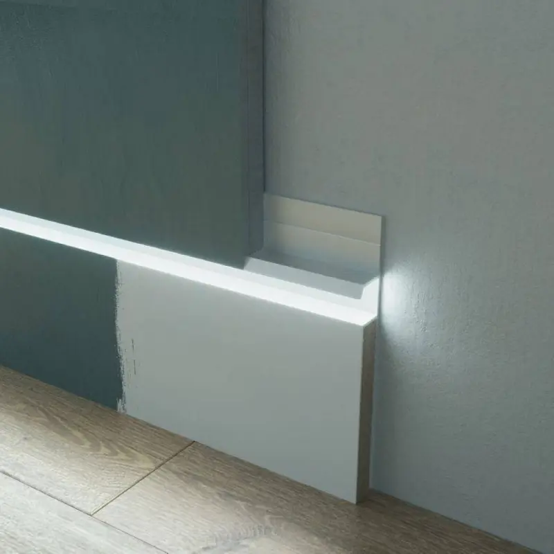 Скрытый плинтус для пола — плюсы и минусы