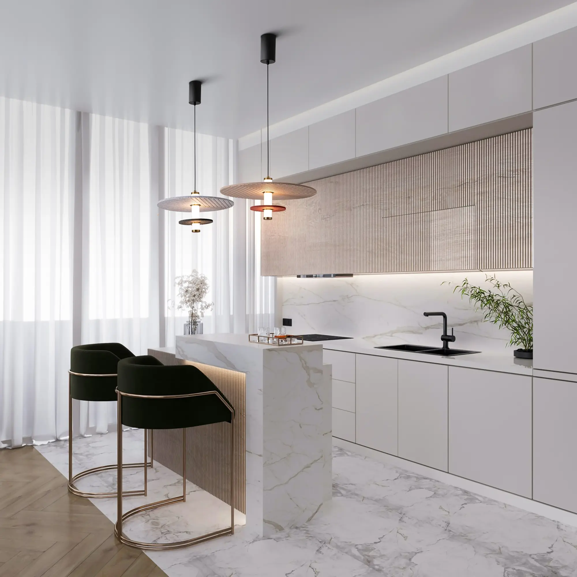 Подвесной светильник Freya FR5494PL-L9GR