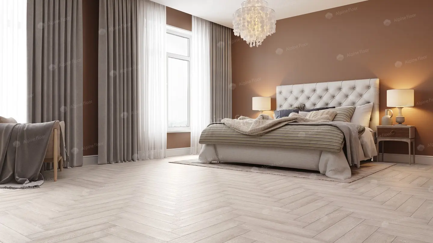 Кварцвиниловая плитка Alpine floor Parquet LVT Голубой Лес ECO 16-9 купить