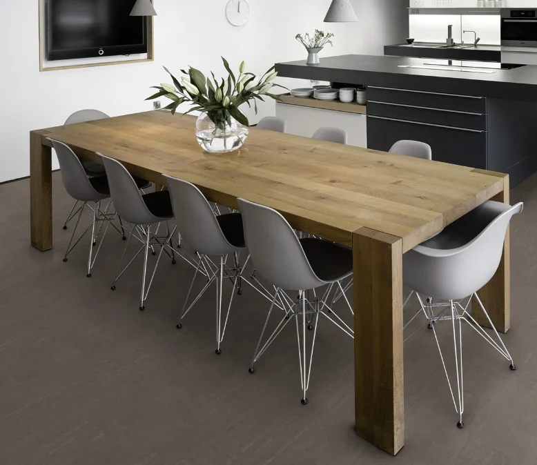 Замковый пробковый пол Wicanders Cork Essence Fashionable Grafite C85M001 в интерьере