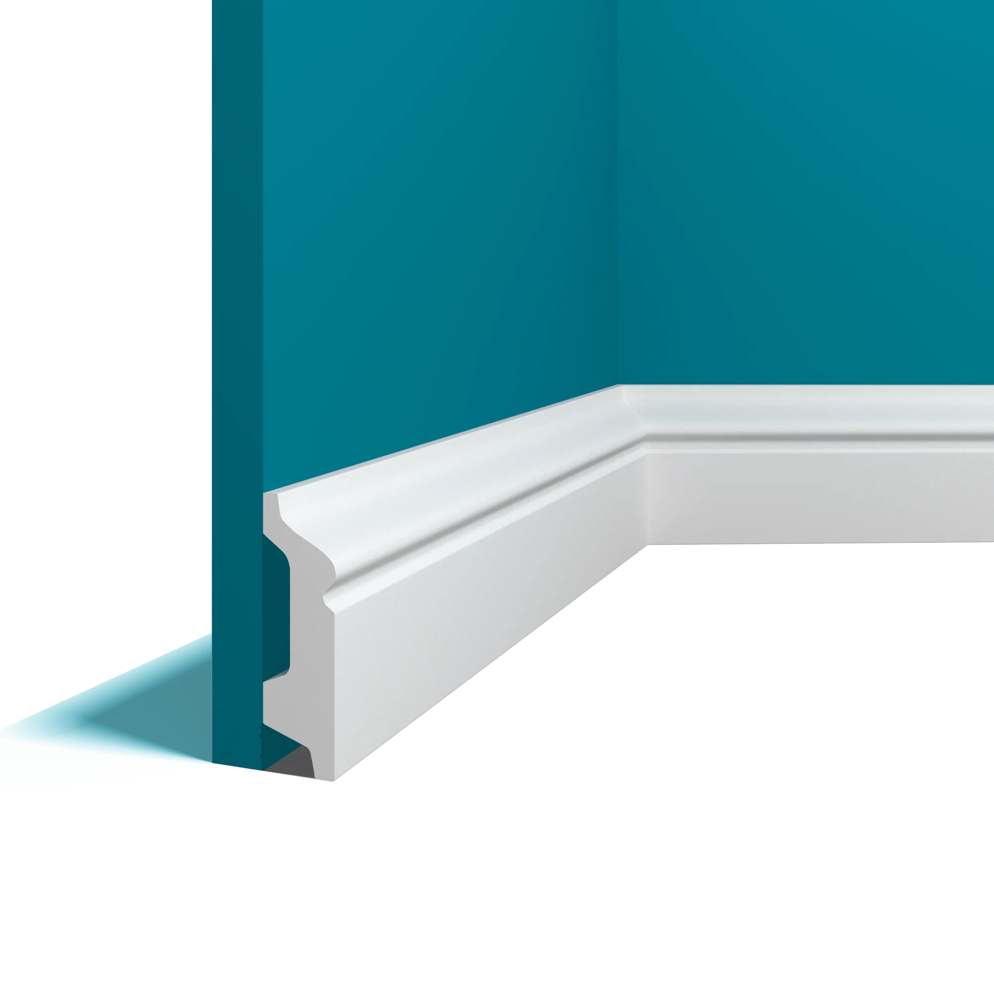 Плинтус из дюрополимера в интерьере