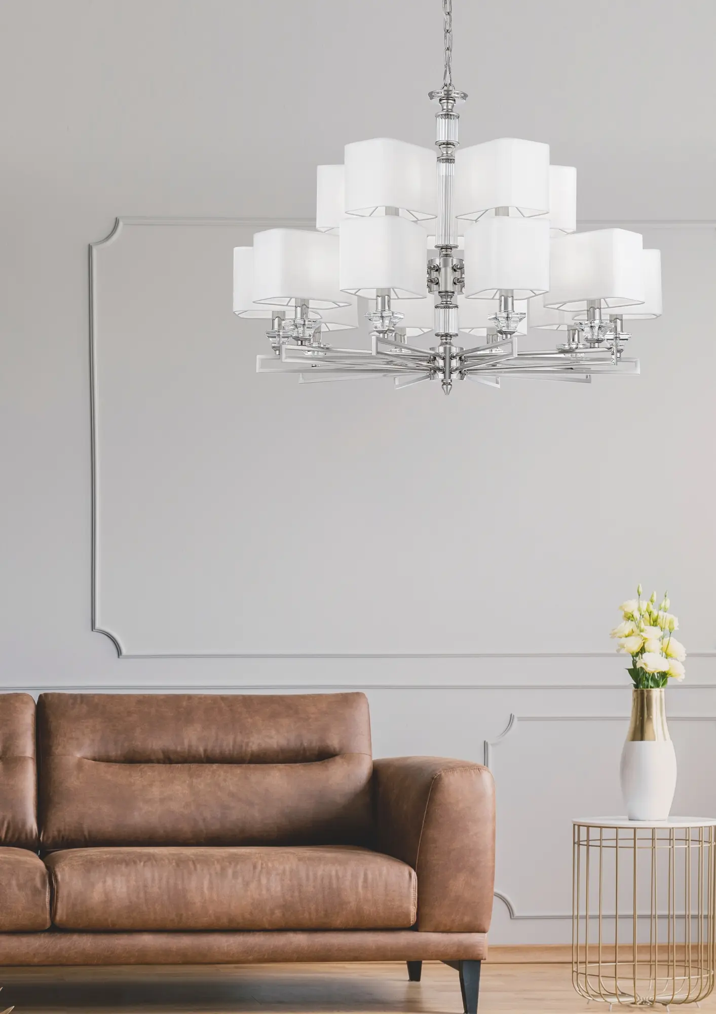 Люстра Maytoni MOD020PL-15CH