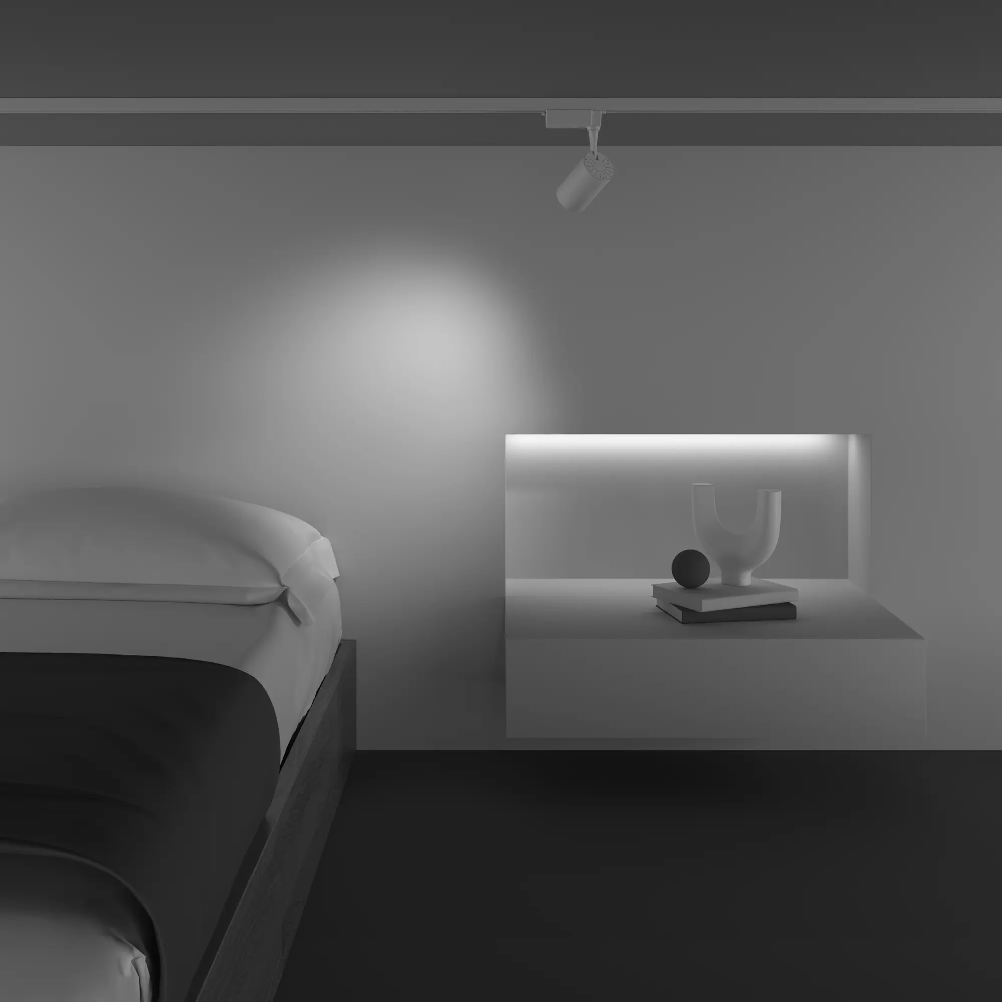 Трековый светильник Technical TR003-1-6W3K-M-W