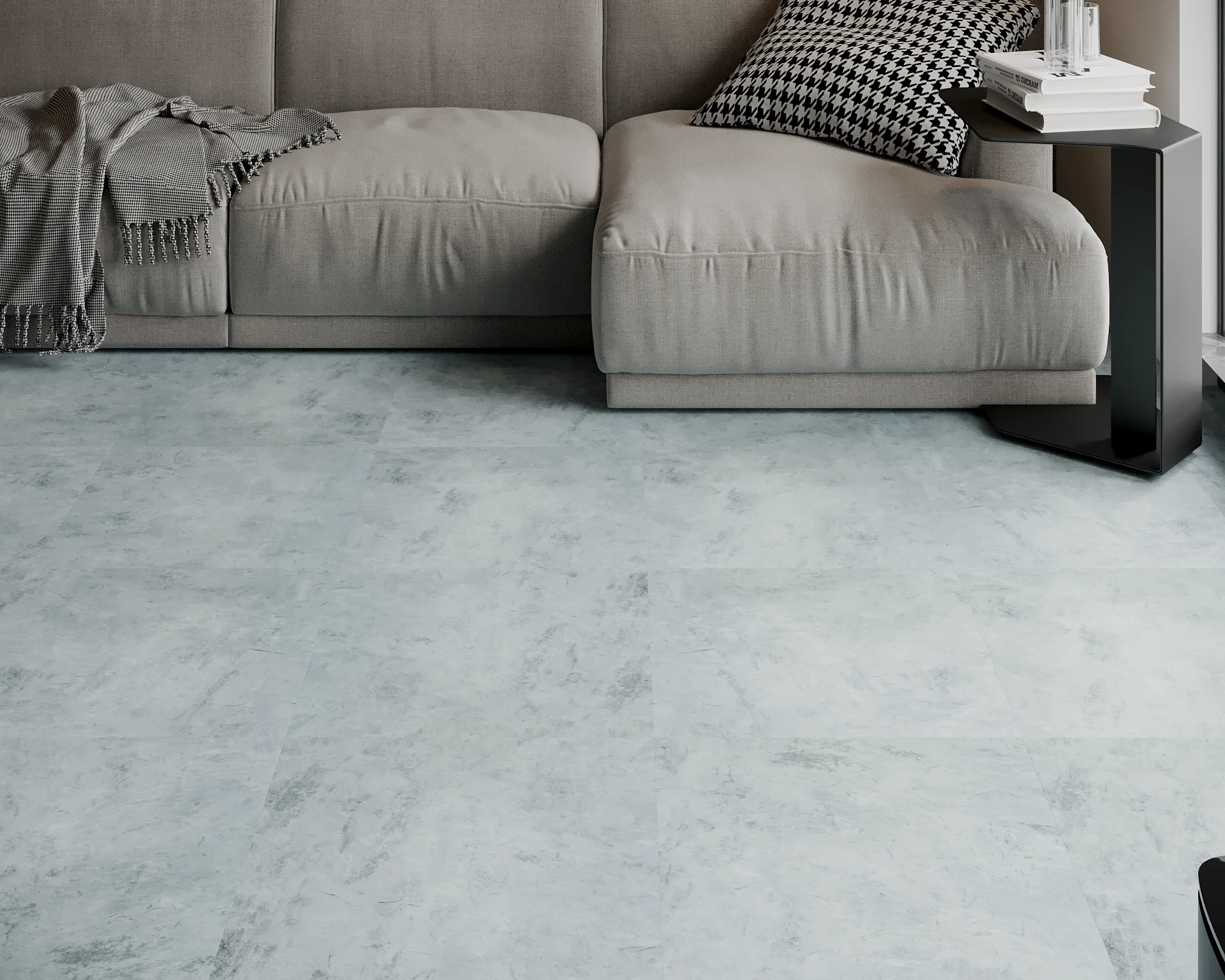 Кварцвиниловая плитка ART Tile HIT АТS 759 Оникс Грэй в Москве