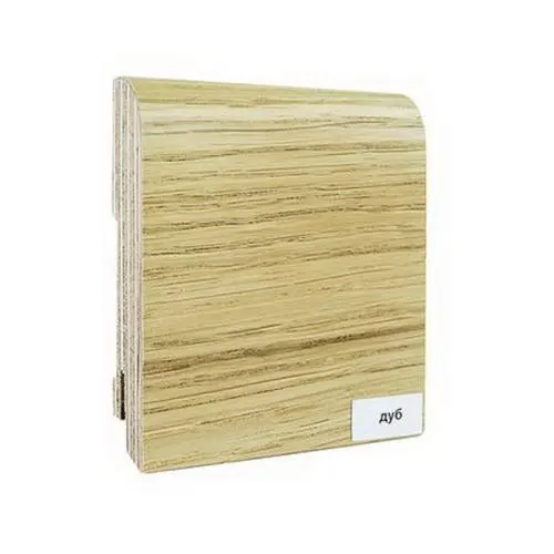 Плинтус шпонированный Finitura Dekor Дуб R13 70х15х2400 мм