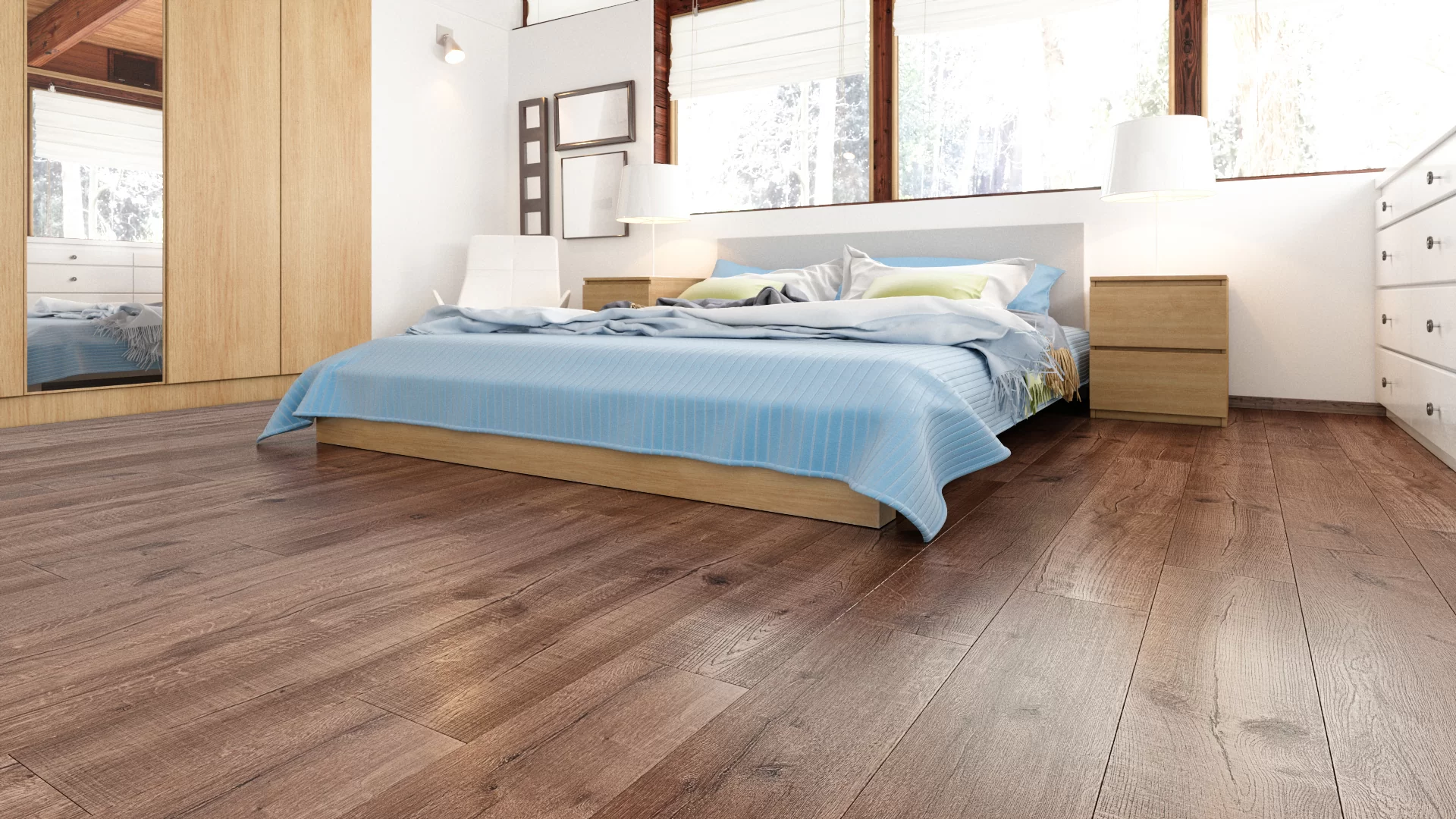 Кварцевый ламинат Fargo Дуб Южная Ночь 81996-6 недорого