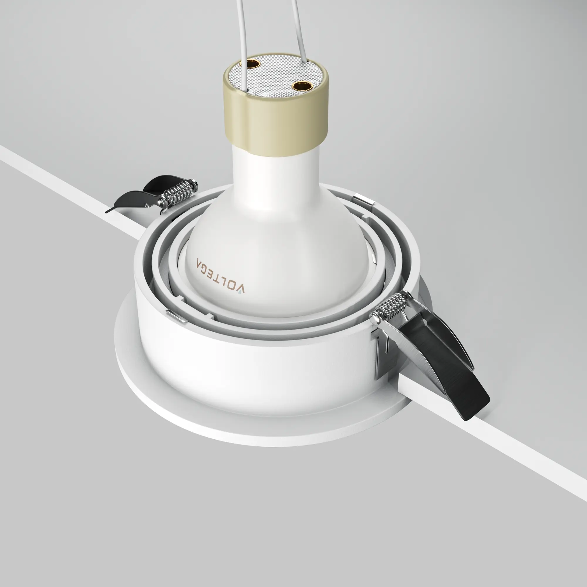 Встраиваемый светильник Technical DL113-GU10-01-RD-W