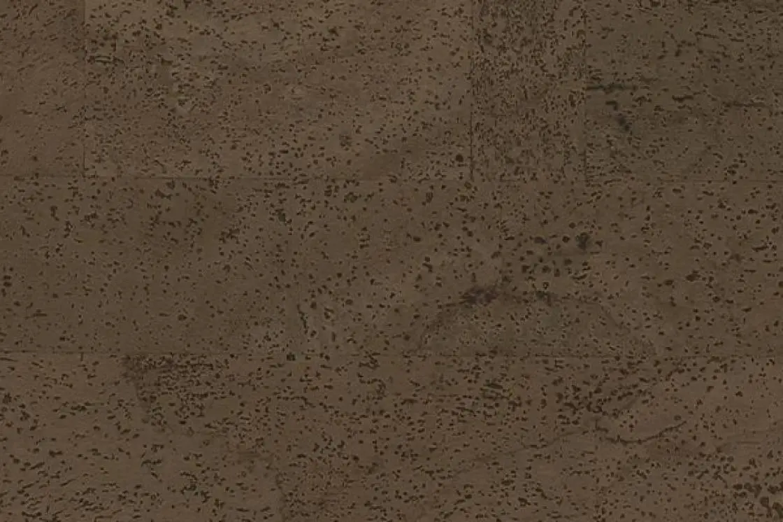 Пробковый пол на замках Fantasie Brown плюсы