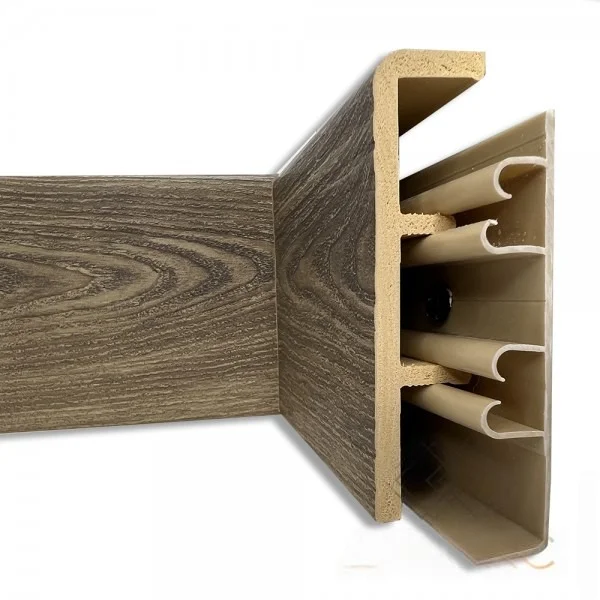 Пластиковый плинтус напольный недорогой