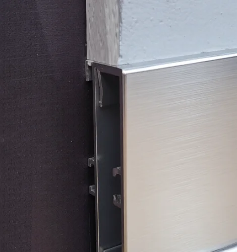 Плинтус алюминиевый вставка BFM ProFile 40-6010 без покрытия купить